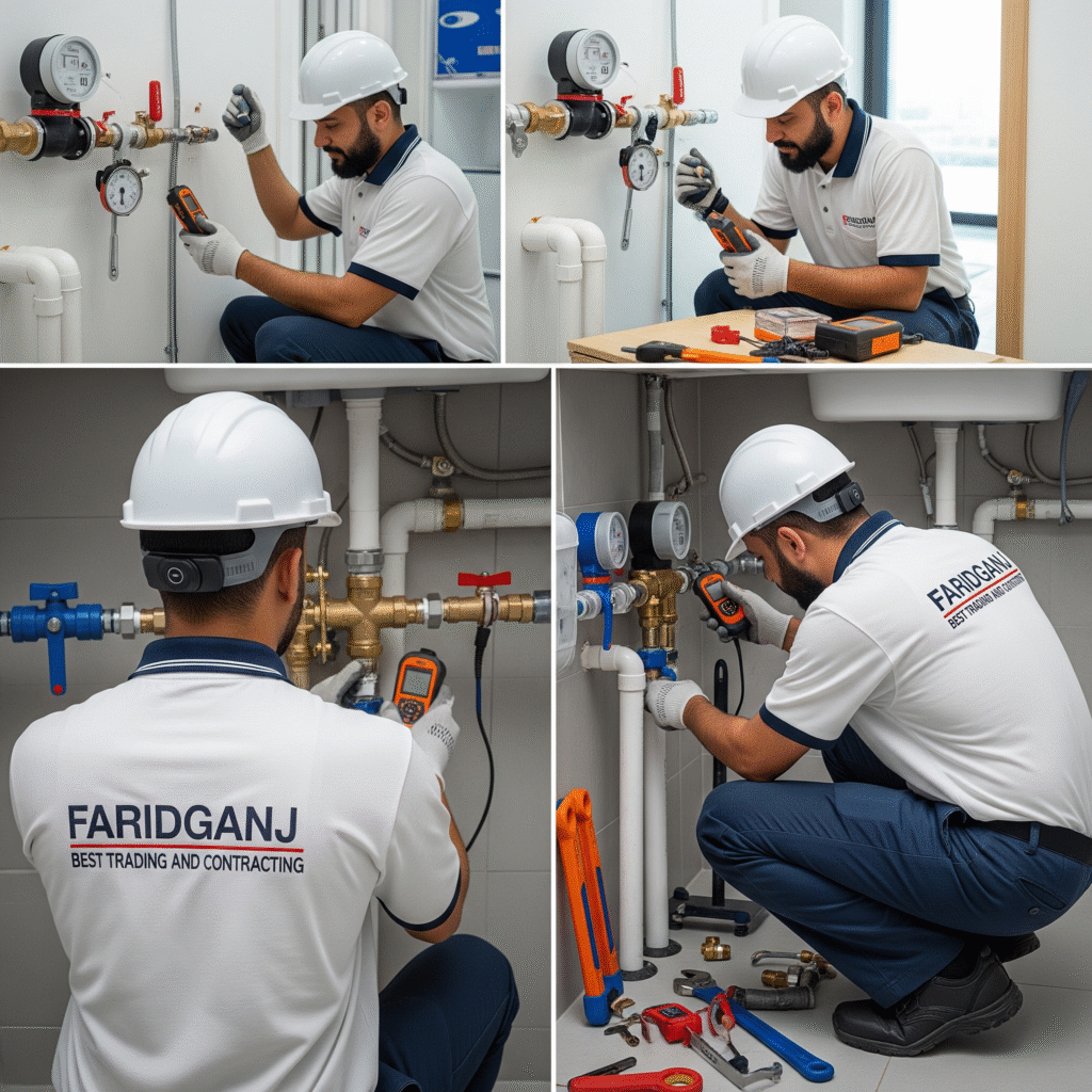 plumbing work in Qatar