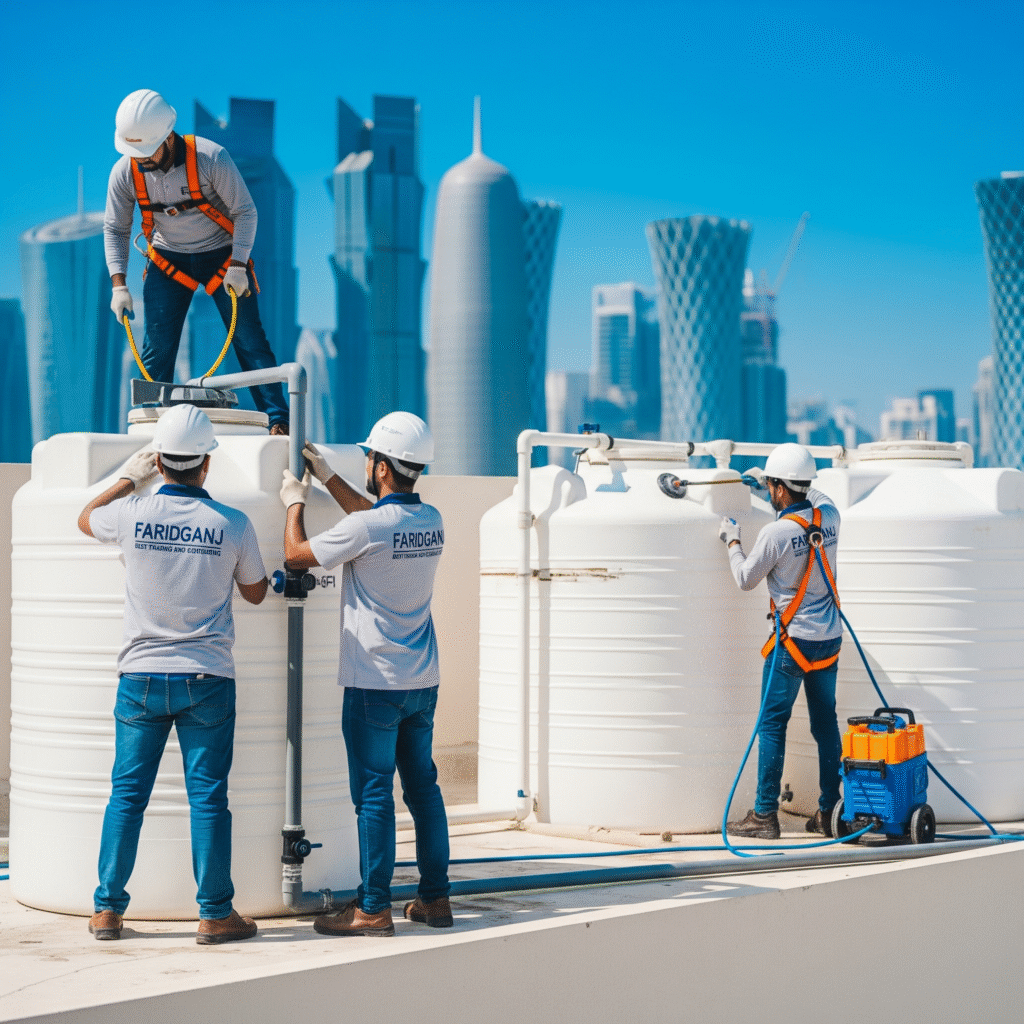 Professional Water Tank Change in Qatar | Reliable Replacement & Installation Services
