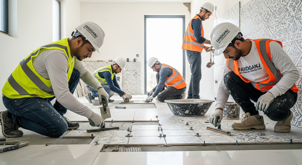 Custom Tile Designs & Installations in Qatar