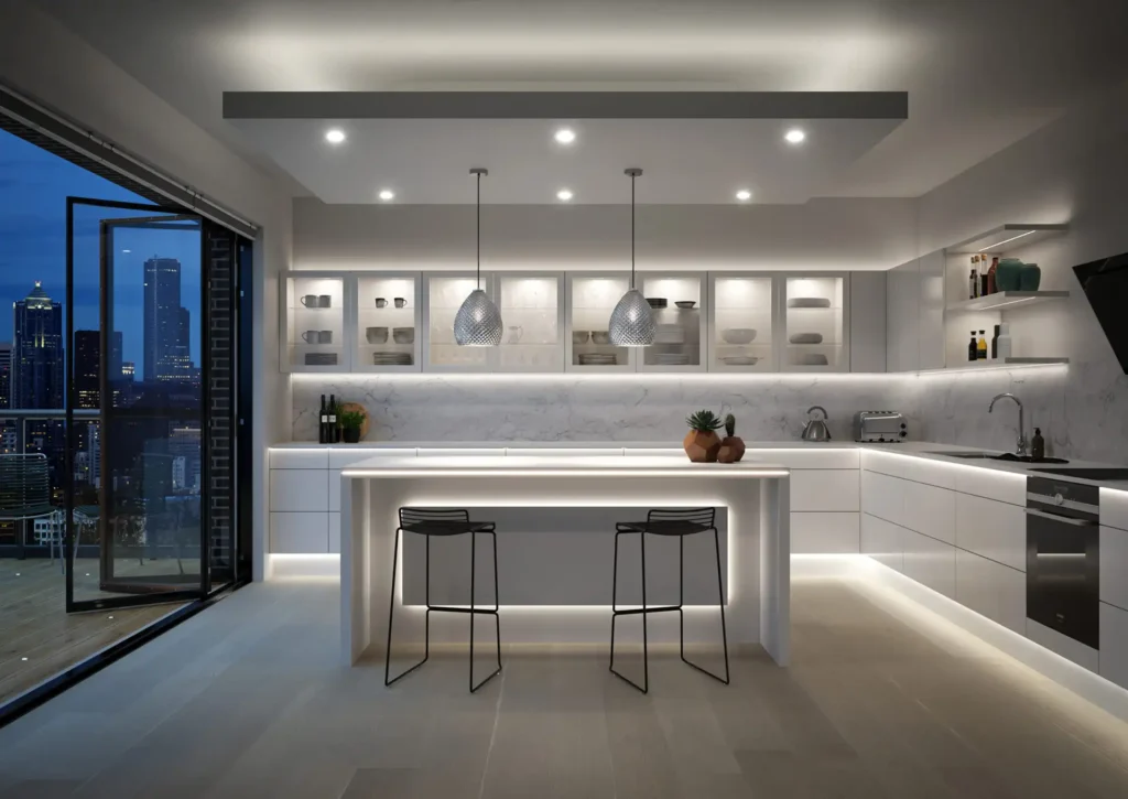 Electrical Light Installation in Doha