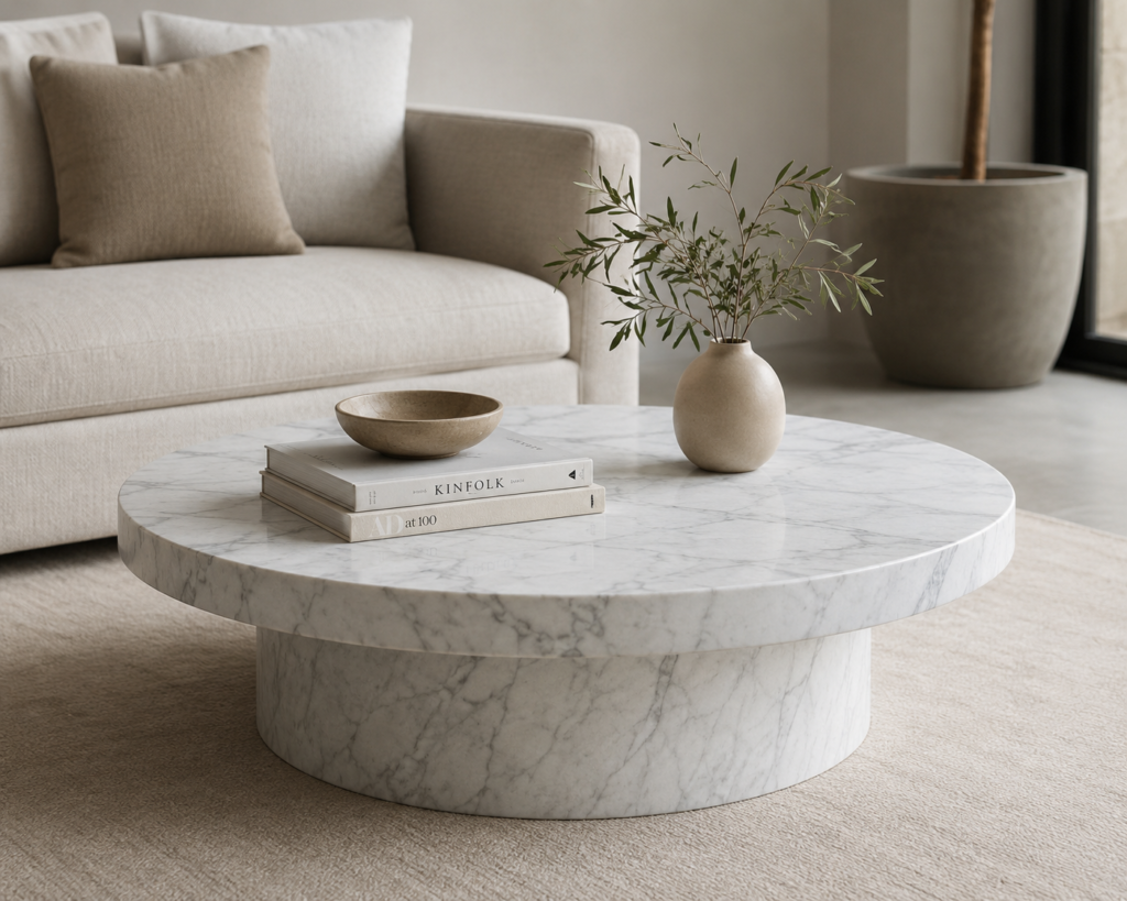 Marble Coffee Table in Qatar 