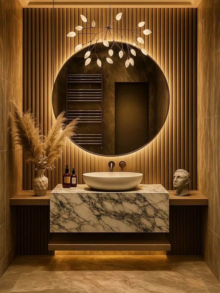marble wash basin installation 