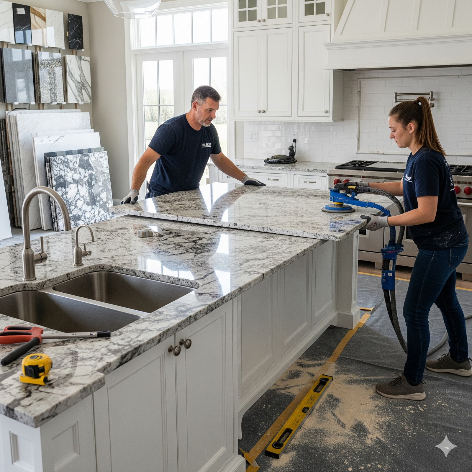Marble & granite installation