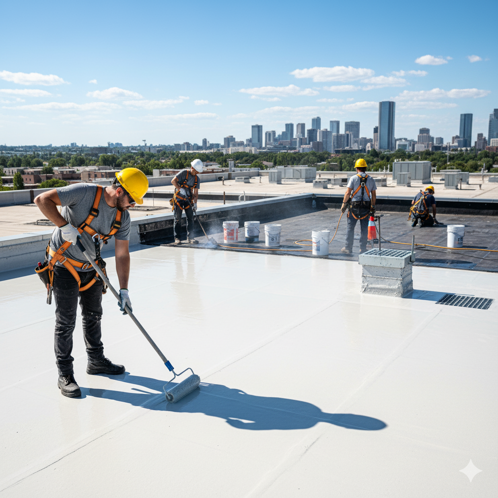 Roof Waterproofing Works