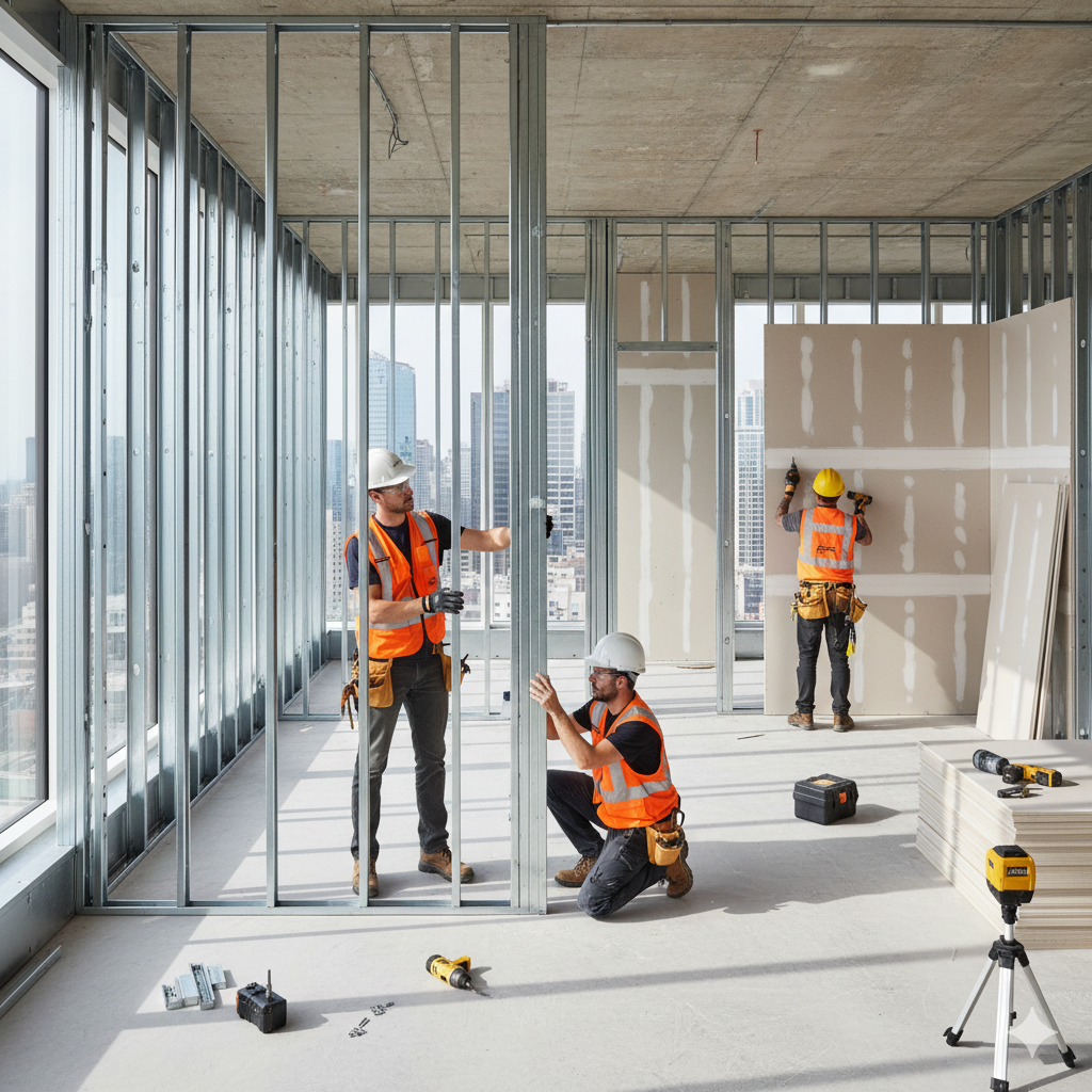 Gypsum Partitions