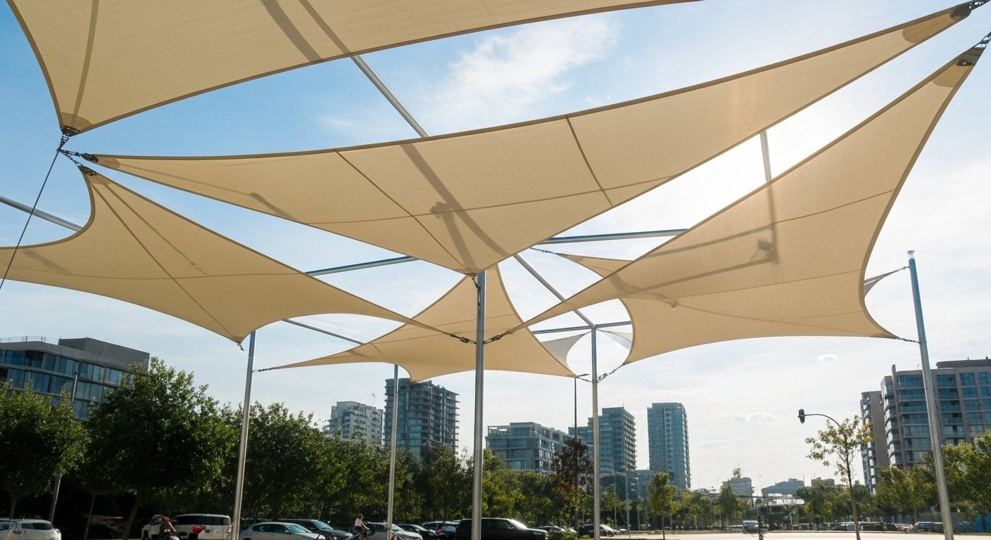 Sail Type Parking Shed